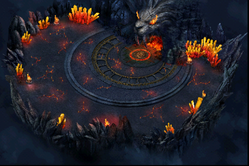 传奇火焰地图三套素材免费_热血传奇烟火地图